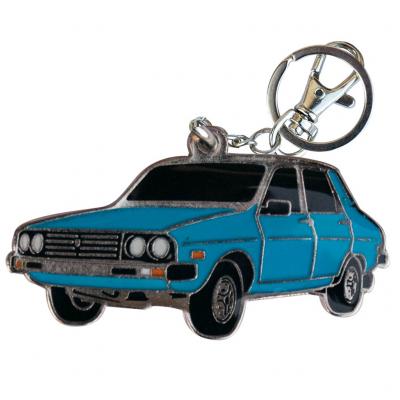 Retro kulcstartó, Dacia 1310, kék Autós kult termékek alkatrész vásárlás, árak